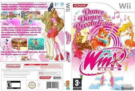 Dance Dance Revolution: Winx Club (2009) [Wii Game]
