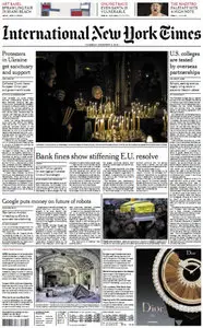 International New York Times Dezember 05 2013