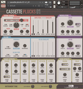 ThePhonoLoops Cassette Plucks.01 v1.01 KONTAKT