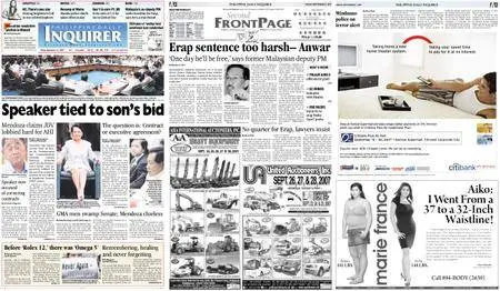 Philippine Daily Inquirer – September 21, 2007