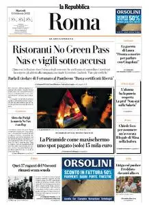 la Repubblica Roma - 15 Febbraio 2022