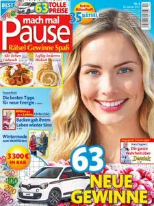 Mach mal Pause – 18 Januar 2017