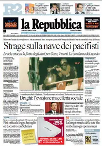 La Repubblica +  Edizioni  locali 01 Giugno 