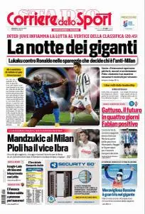 Corriere dello Sport - 17 Gennaio 2021