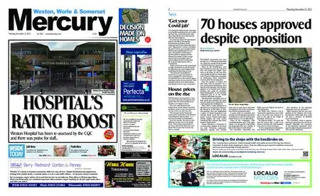 Weston, Worle & Somerset Mercury – December 22, 2022