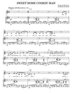 Sweet Home Cookin' Man - Karrin Allyson (Piano Vocal)