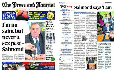The Press and Journal Highlands and Islands – August 25, 2018