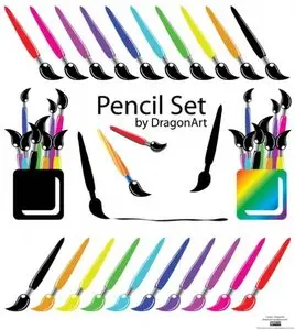 Pencils Vector