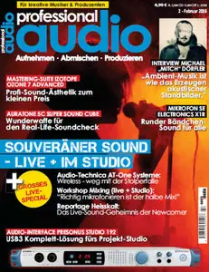 Professional Audio Magazin Februar No 02 2016