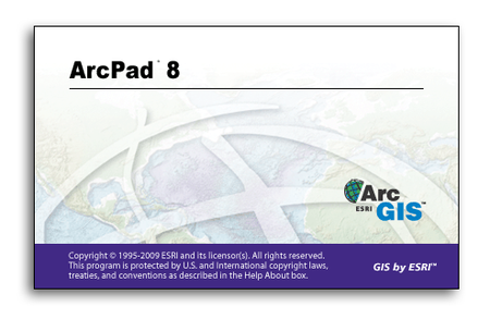 ESRI ArcPad 8.0 SP2 (Build 18)