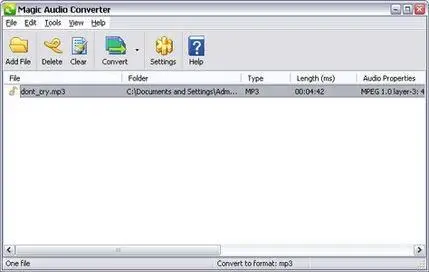 Portable Magic Audio Converter