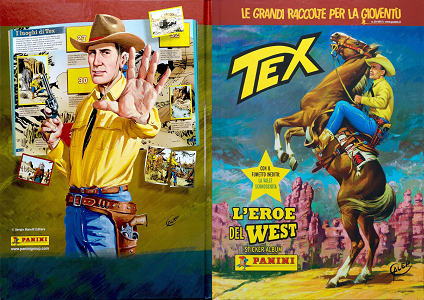 Tex Willer - L'Eroe Del West (Album figurine Panini a Colori) - La Valle Sconosciuta
