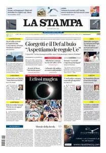 La Stampa Savona - 9 Aprile 2024