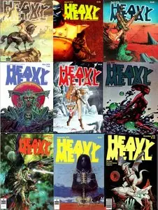 Heavy Metal Magazine, 1978 (Vol.01 №10-13 - Vol.02 №01-08)