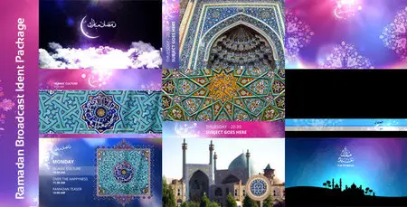 Ramadan Broadcast Ident Package - Project for After Effects (Videohive)