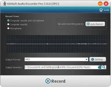 GiliSoft Audio Recorder Pro 7.1 DC.14.10.2016