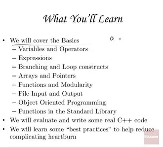 Educator.com - Computer Science: Introduction to C++