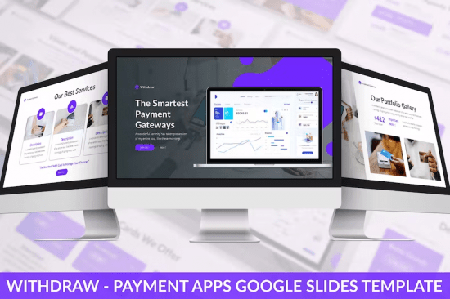 Withdraw - Payment Apps Google Slides Template