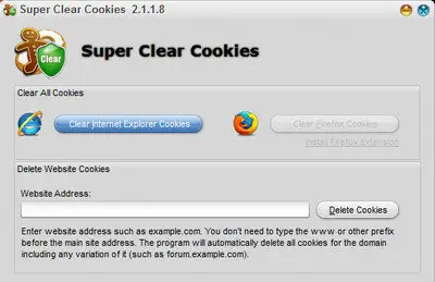 Super Clear Cookies 2.1.1.8 