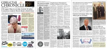 Gibraltar Chronicle – 30 March 2019