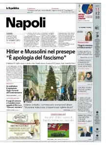 la Repubblica Napoli - 11 Dicembre 2018