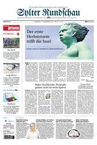 Sylter Rundschau - 12. September 2017