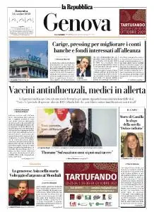 la Repubblica Genova - 24 Ottobre 2021