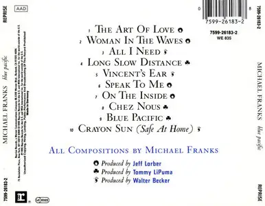 Michael Franks – Blue Pacific (1990)