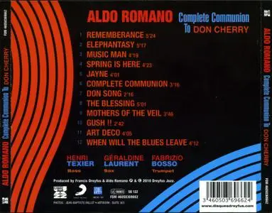 Aldo Romano - Complete Communion To Don Cherry (2010) {Dreyfus Jazz FDM 46050369662}