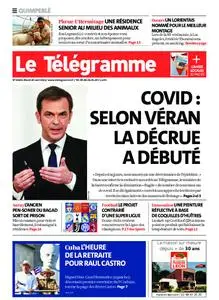 Le Télégramme Quimperlé – 20 avril 2021