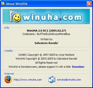 Portable WinUHA v2.0 RC1
