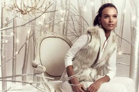 Liya Kebede - Ann Taylor Holiday 2011 LookBook