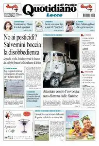 Quotidiano di Puglia Lecce - 15 Maggio 2018