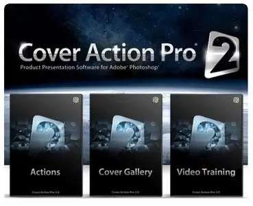 Cover Action Pro 2 for Adobe Photoshop Full DVD 