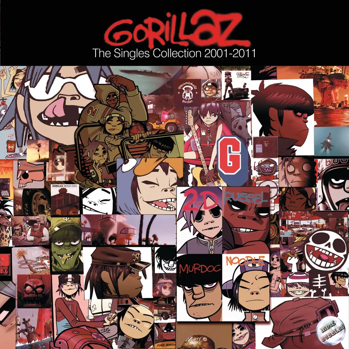 Gorillaz The Singles Collection 2001 2011 8 X 7 Single Box Set Vinyl Rip In 24 Bit 96 Khz Cd Format Avaxhome