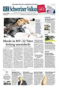 Schweriner Volkszeitung Zeitung für die Landeshauptstadt - 01. Oktober 2019
