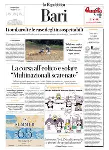 la Repubblica Bari - 2 Luglio 2023