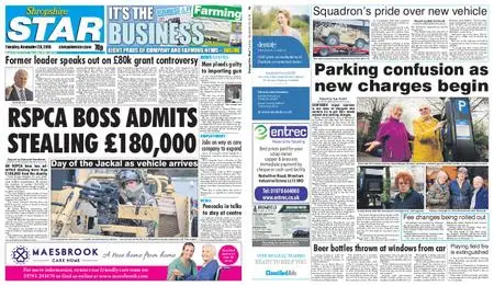 Shropshire Star Shrewsbury Edition – November 20, 2018