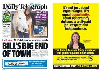 The Daily Telegraph (Sydney) – May 14, 2019