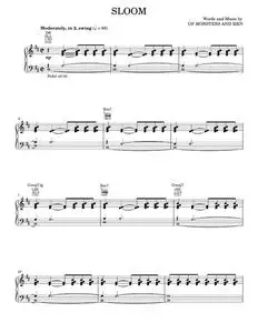 Sloom - Of Monsters and Men (Piano-Vocal-Guitar)