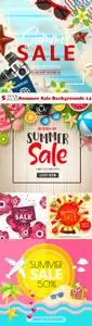 Vectors - Summer Sale Backgrounds 14