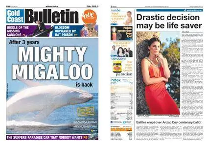 The Gold Coast Bulletin – September 28, 2012
