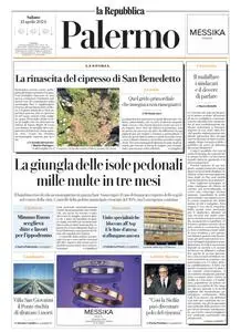 la Repubblica Palermo - 13 Aprile 2024