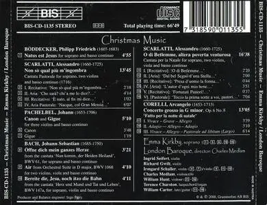 Emma Kirkby, London Baroque - Christmas Music (2000)