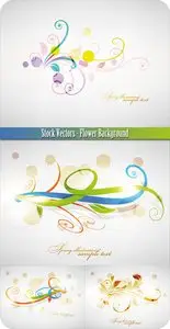 Flower Vector Backgrounds