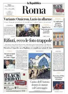 la Repubblica Roma - 27 Novembre 2021