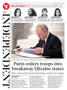 The Independent – 22 February 2022