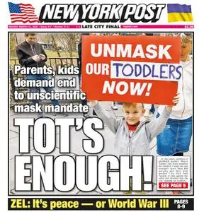New York Post - March 21, 2022