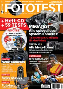 Fototest Magazin Juli August No 04 2015