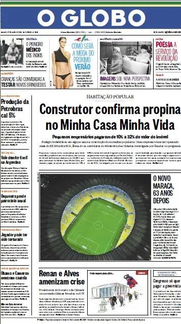 Baixar Jornal O Globo em PDF, Sabado, 27 de Abril de 2013